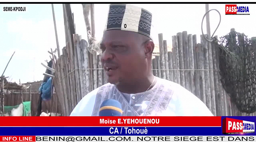 TV Locale Bénin  -  à Glogbo Plage, l'érosion côtière touche tout le littoral béninois